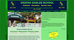 Desktop Screenshot of greenegables.com